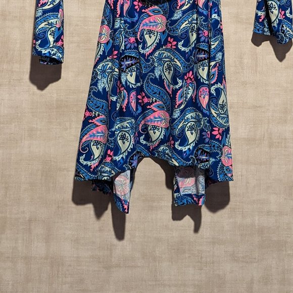 COPY - SLEEPWEAR SMALL BELTED PAISLEY ROBE - Picture 6 of 6